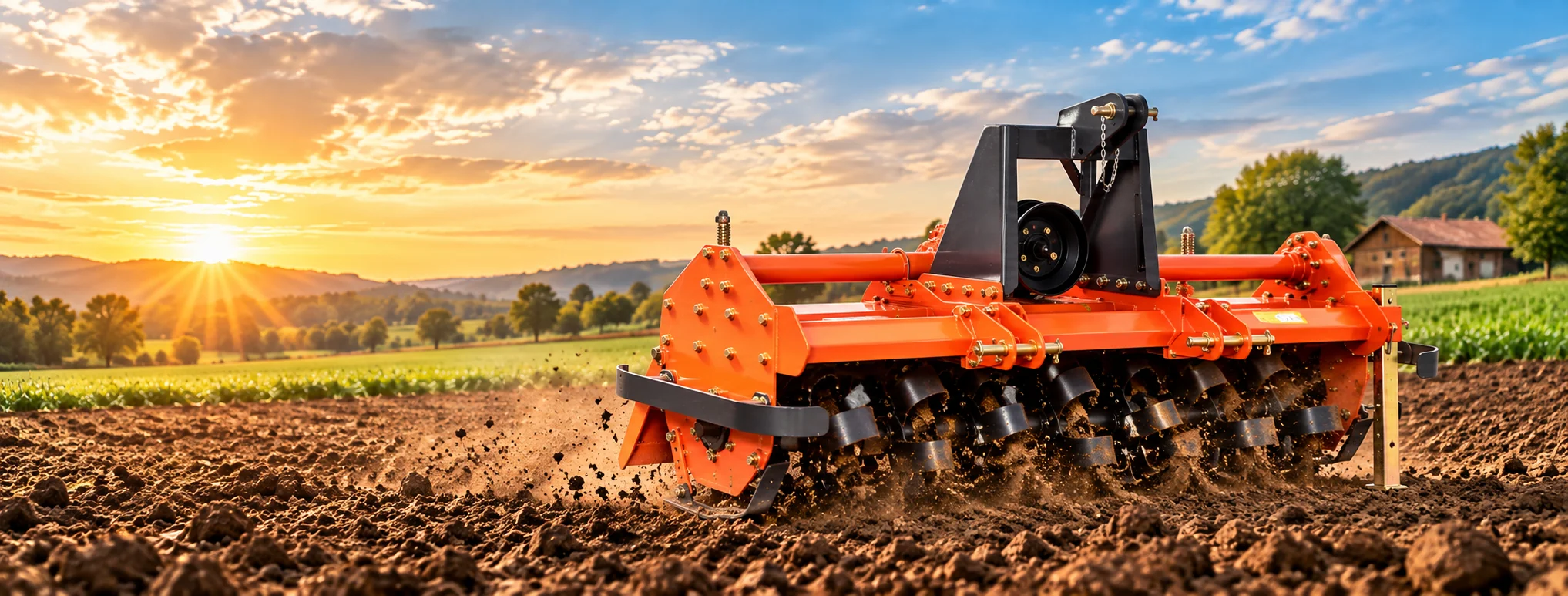 Agri-Pro rotary tiller for efficient soil preparation