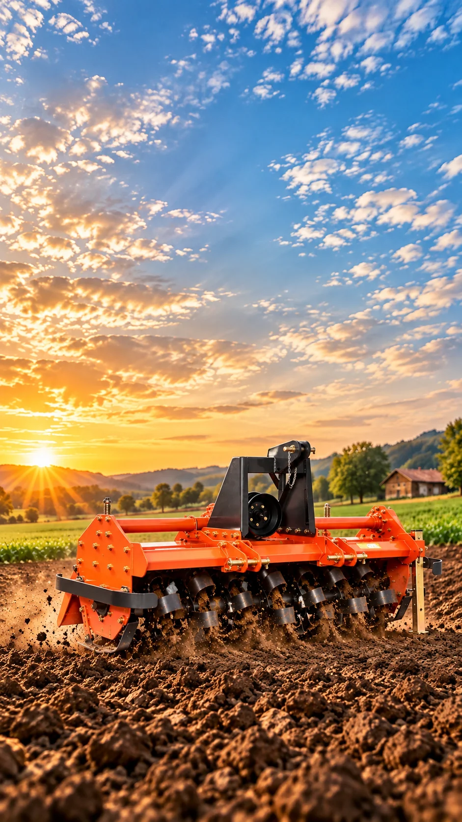 Agri-Pro rotary tiller for efficient soil preparation